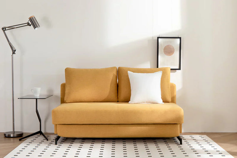 雙人位梳化床-無扶手沙發