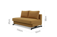 Quiesa Armless Sofa Bed