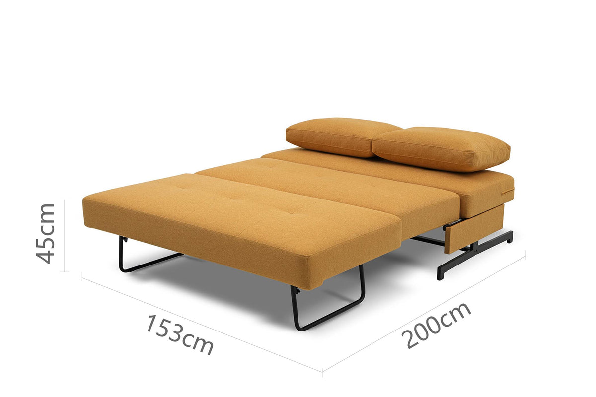 Quiesa Armless Sofa Bed