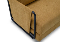 布藝沙發床-金屬架梳化床