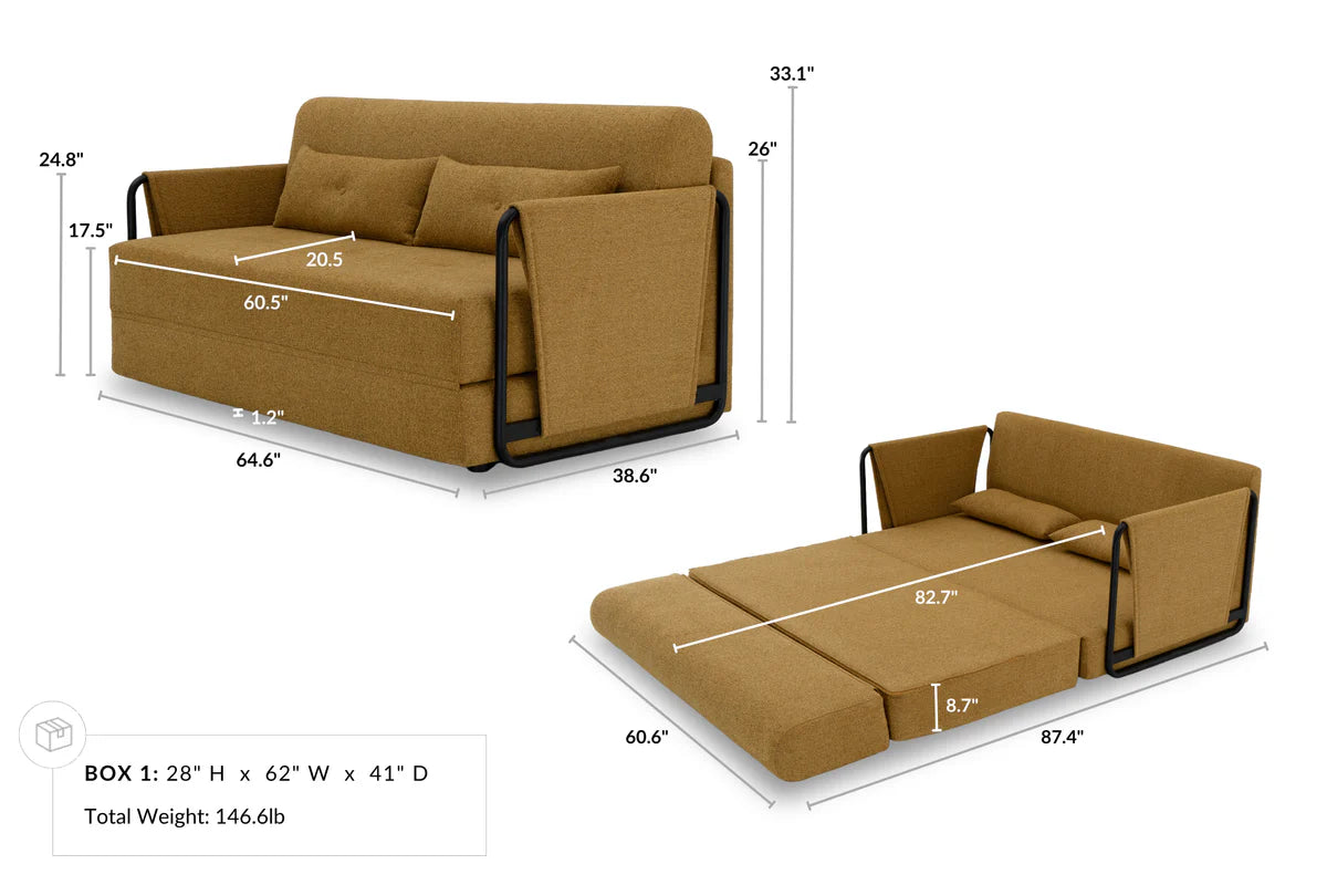 Landon 两座位梳化床